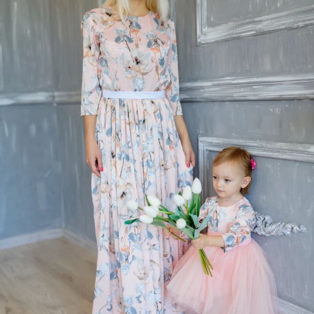 Mommy & Me matching Formal Wear Size Small and 2T